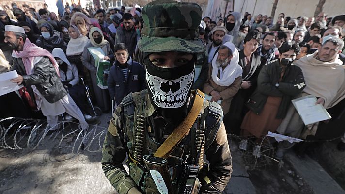 Telediario Fin de Semana - Aún quedan colaboradores afganos de España en Afganistán