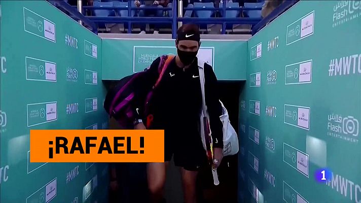 Telediario Fin de Semana - Rafa Nadal progresa en su recuperación aunque pierde ante Shapovalov