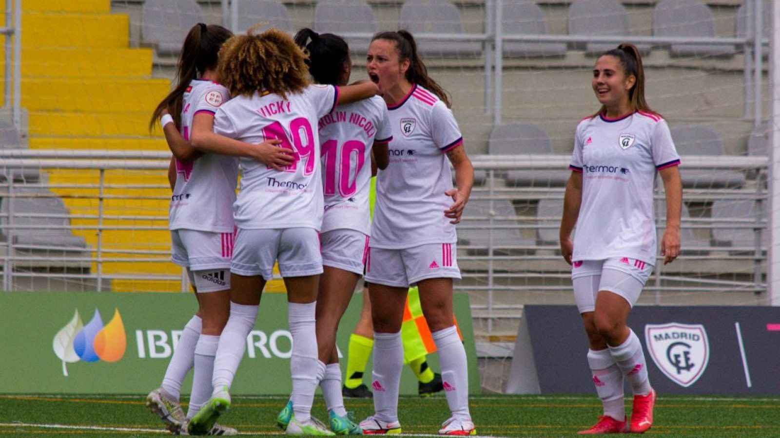 Kerolin abre el marcador ante el Real Madrid (1-0)