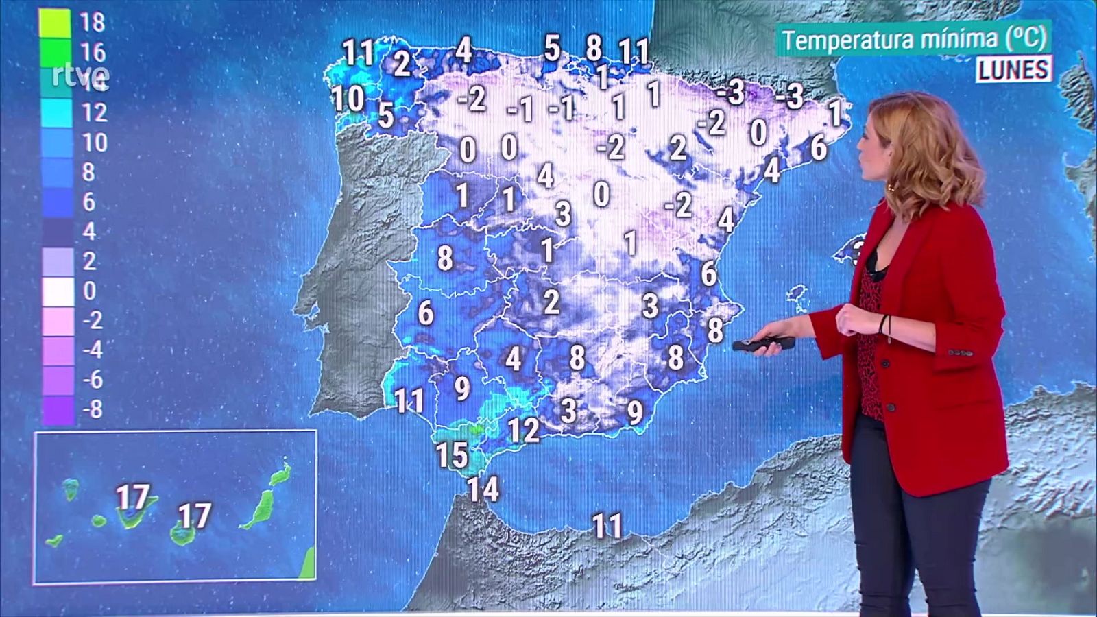 Nieblas extensas y persistentes en la cuenca del Ebro. Intervalos de viento fuerte del sureste en los litorales del oeste de Galicia y del golfo de Cádiz - ver ahora