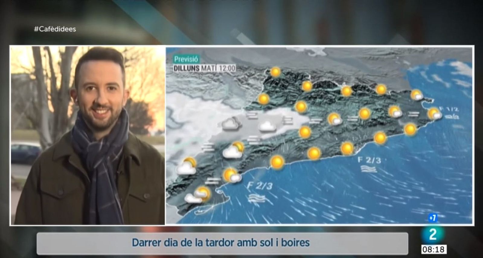 El Temps (20/12/2021) - El sol, les boires i boirines, persistents a Ponent, continuran acompanyant-nos els pròxims dies