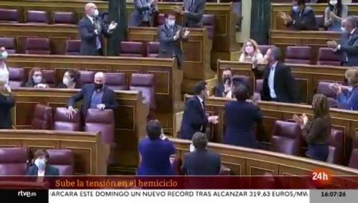 Tensión en las sesiones del Congreso