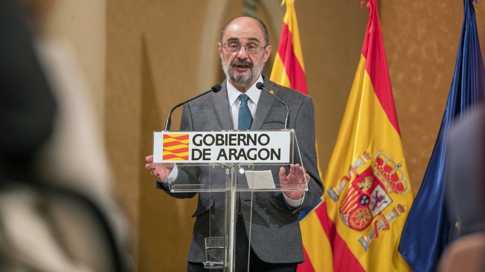 El presidente de Aragón pide ampliar los fondos COVID a 2022