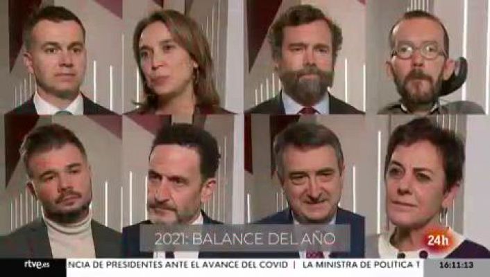 Parlamento - Balance de 2021 con los portavoces de los grupos parlamentarios