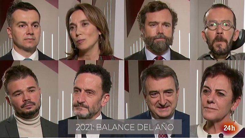 Parlamento - La entrevista - Balance de 2021 con los portavoces - 18/12/2021