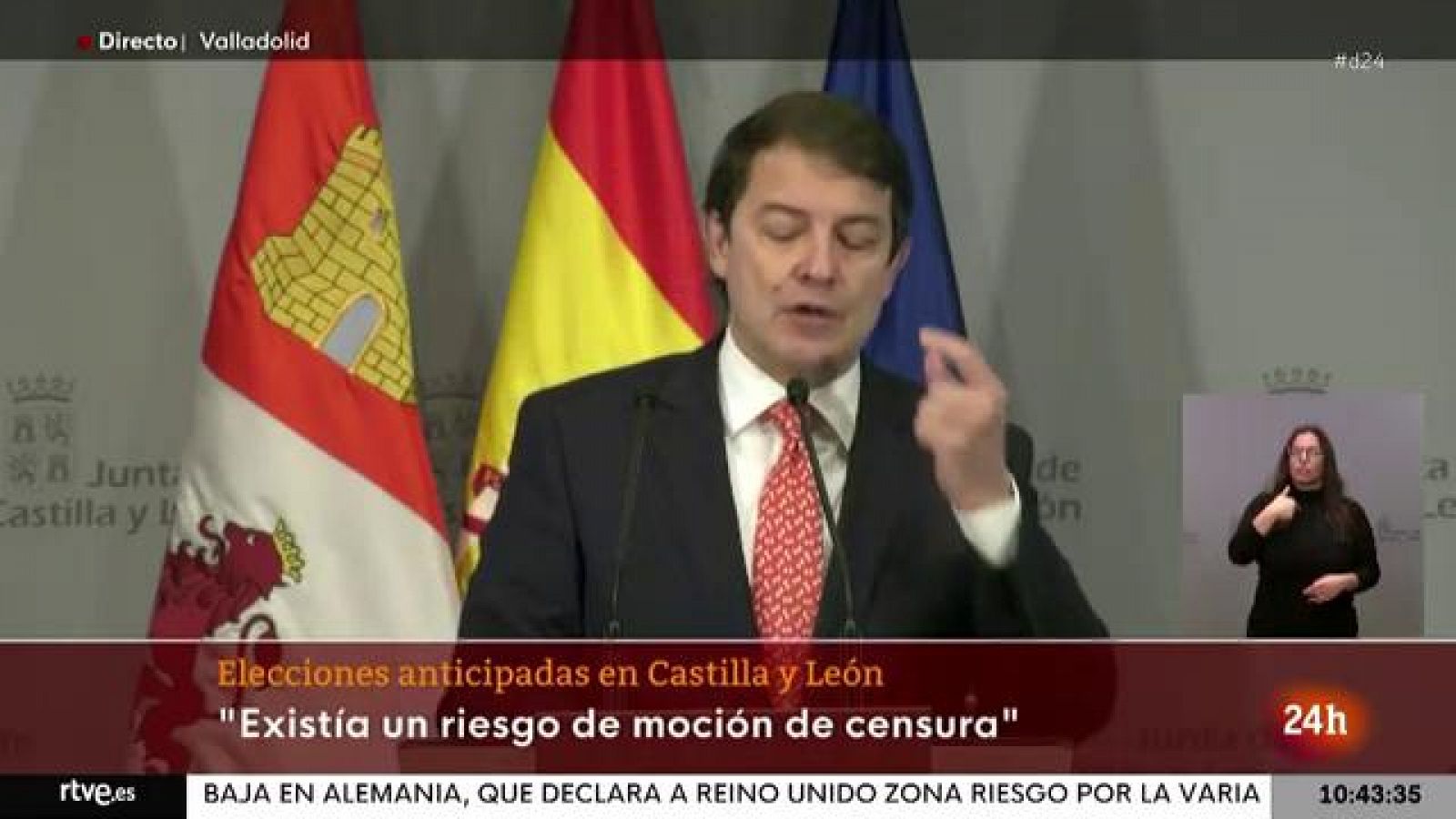 Mañueco solo nombra a un nuevo consejero de Sanidad tras expulsar a Cs del gobierno  - Ver ahora