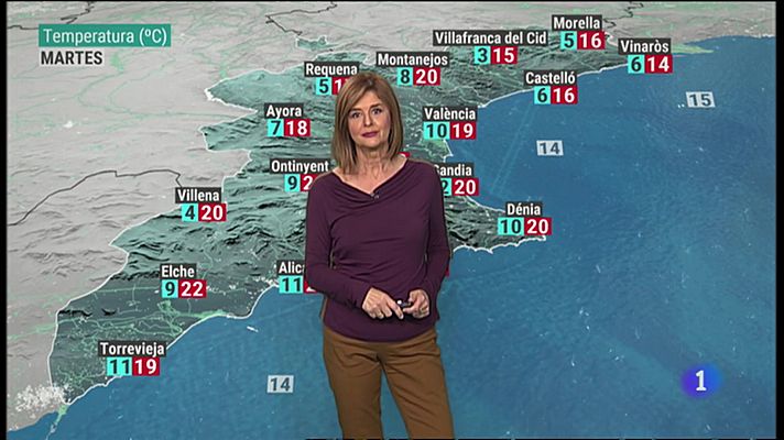 El tiempo en la Comunitat Valenciana - 20/12/21