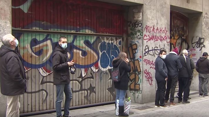 Telediario 2 - Los centros de salud, saturados ante el repunte de casos de coronavirus