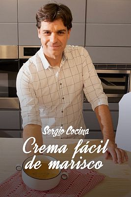 Sergio cocina - Crema fácil de marisco para Navidad