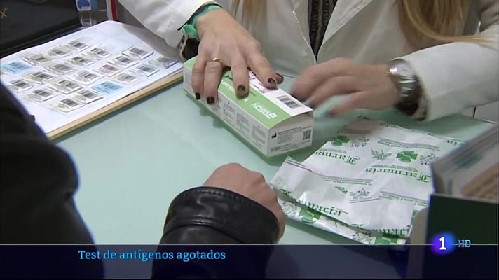 Se agotan los test de antígenos 