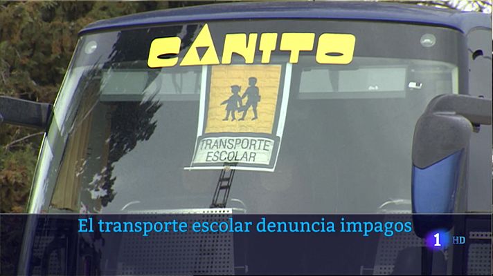 El transporte escolar denuncia impagos