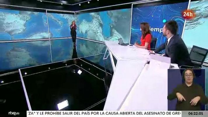 El tiempo - Fuertes lluvias en Andalucía y nieblas persistentes en la cuenca del Ebro