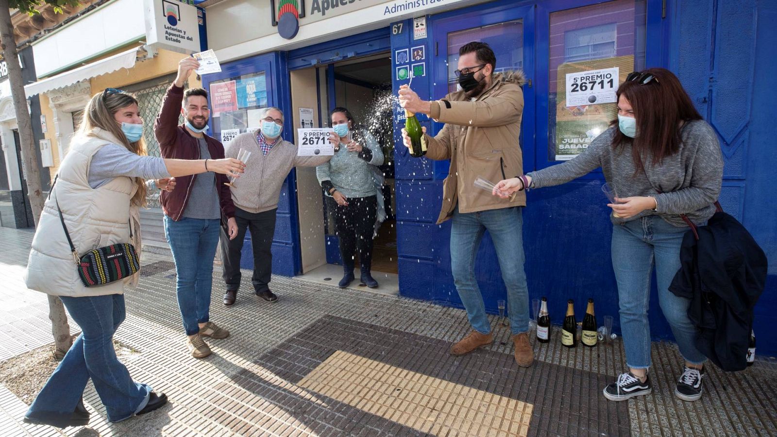 El 26.711, tercer quinto premio de la Lotería de Navidad