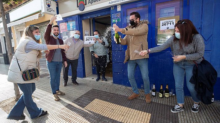 El tercer quinto premio de la Lotería de Navidad, el 26.711