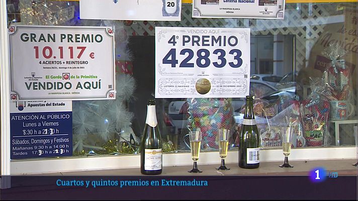 Noticias de Extremadura - Cuartos y quintos premios en Extremadura