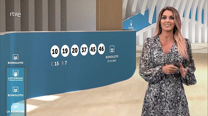 Loterías - Sorteo de la Bonoloto del 22/12/2021