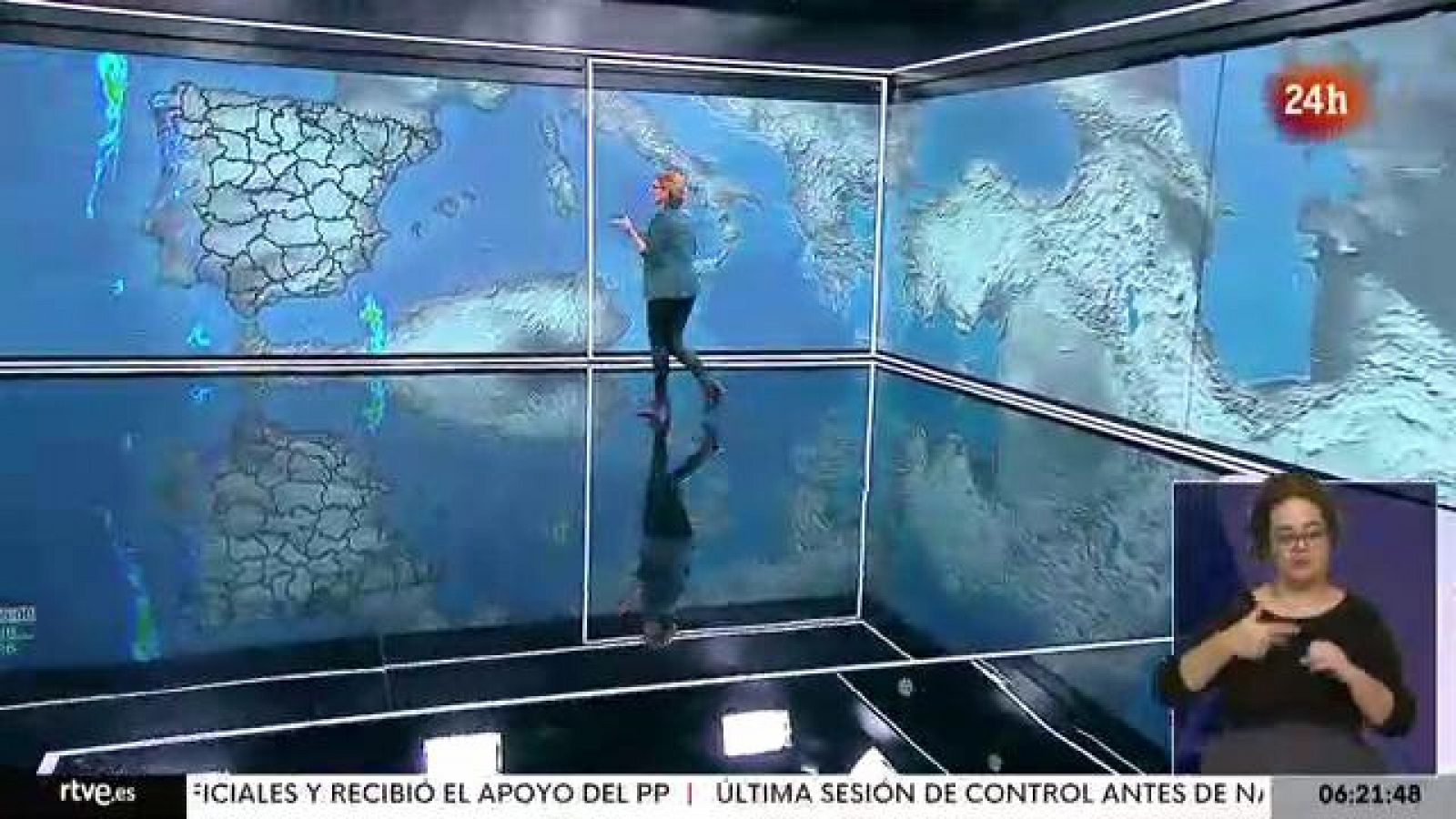 Cielos nubosos acompañados de lluvias en Andalucía