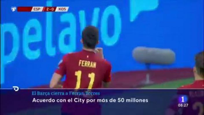 Telediario Matinal - Ferrán Torres, inminente fichaje de invierno para el FC Barcelona
