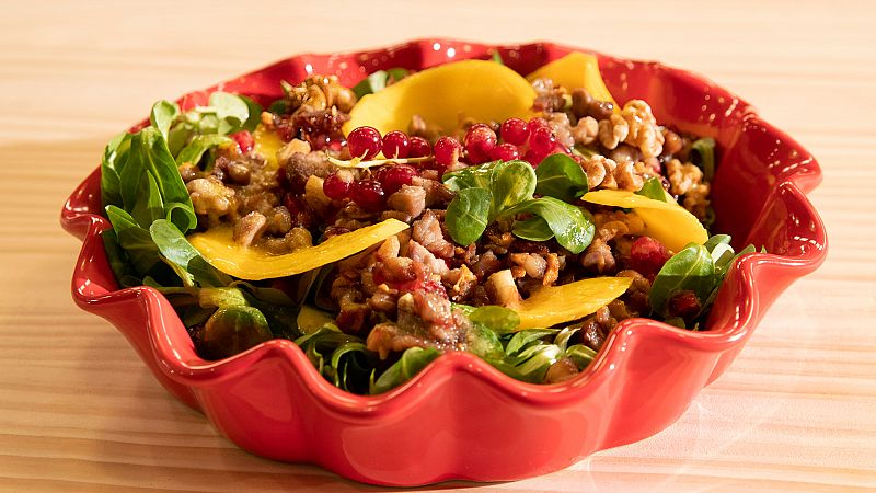 Sergio cocina - Ensalada de can�nigos - Ver ahora