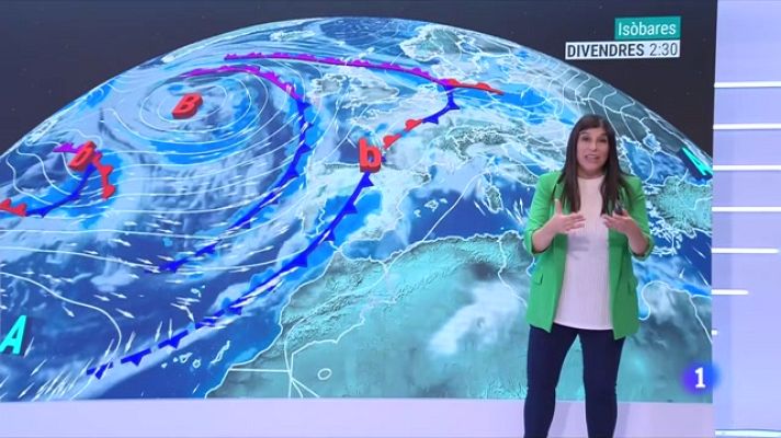El temps - Molts núvols i poca pluja