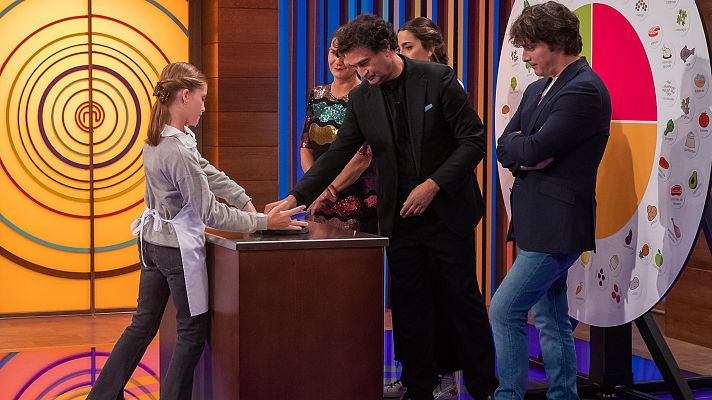 MasterChef Junior - Isabel se emociona al presentar su plato