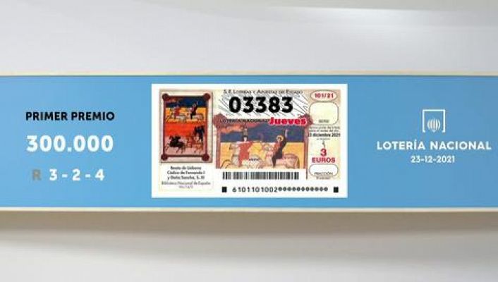 SELAE - Sorteo de la Lotería Nacional del 23/12/2021