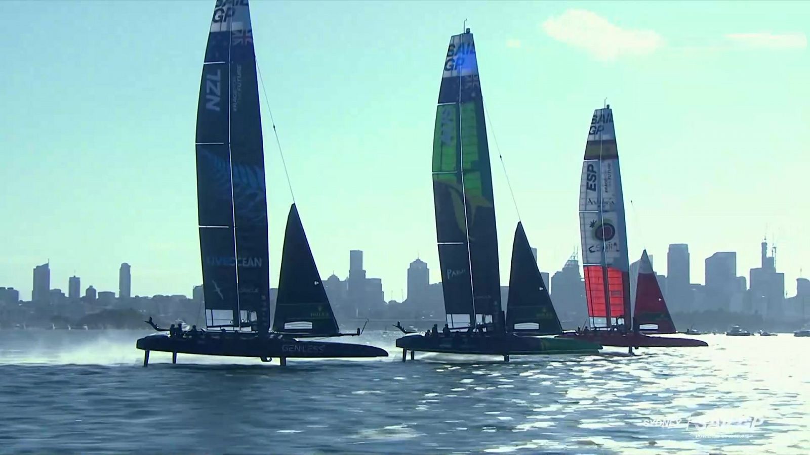 Vela: Sail GP prueba Sydney