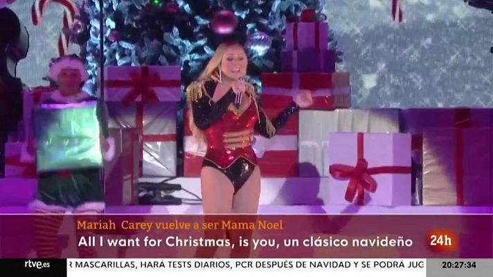 Estas Navidades Mariah Carey vuelve a ser Mamá Noel