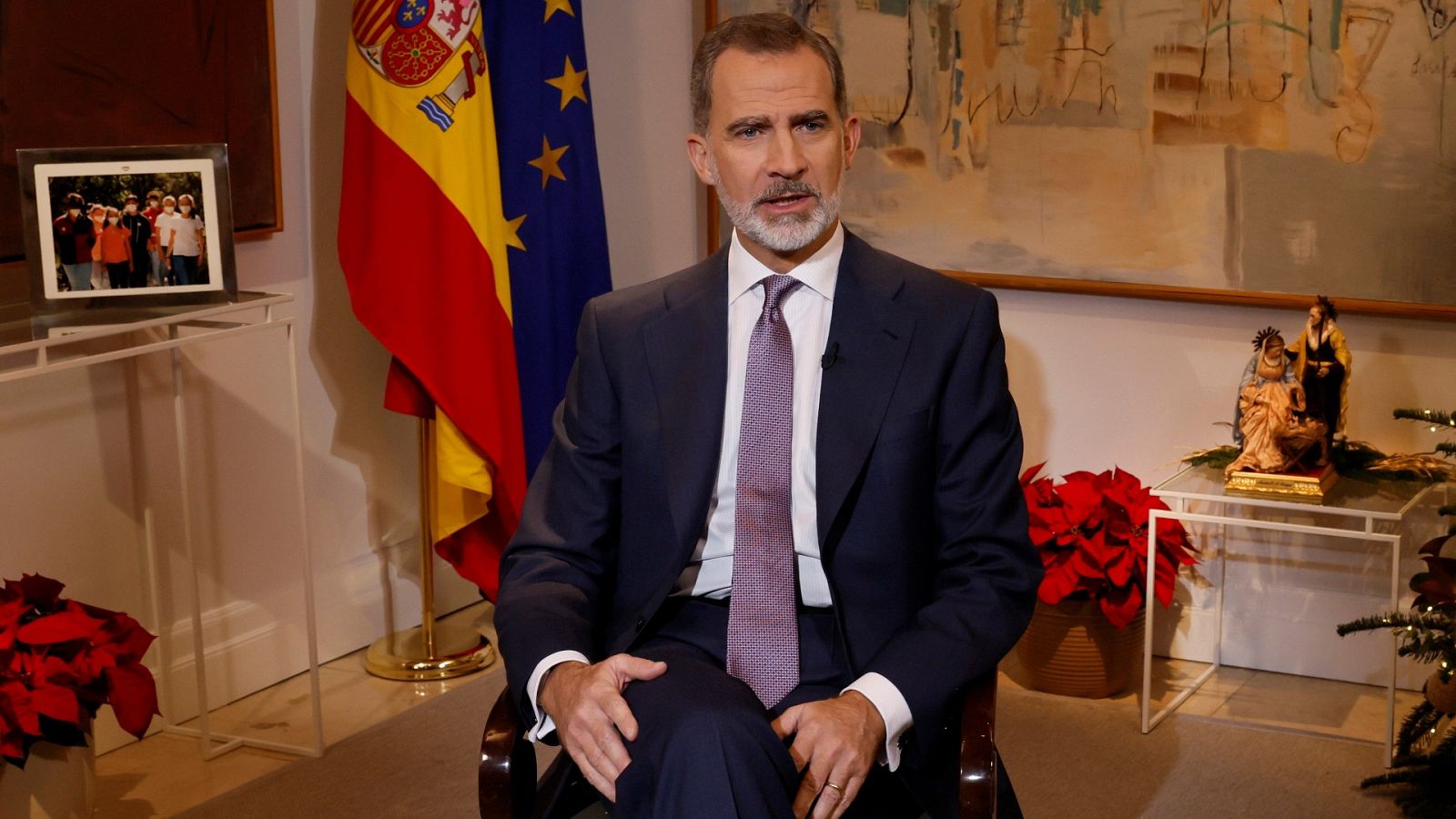 Vídeo - Mensaje de Navidad de Su Majestad el Rey de 2021 - RTVE.es