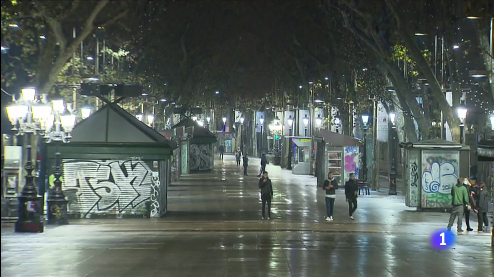 Catalunya viu les primeres hores de restriccions abans de Nadal