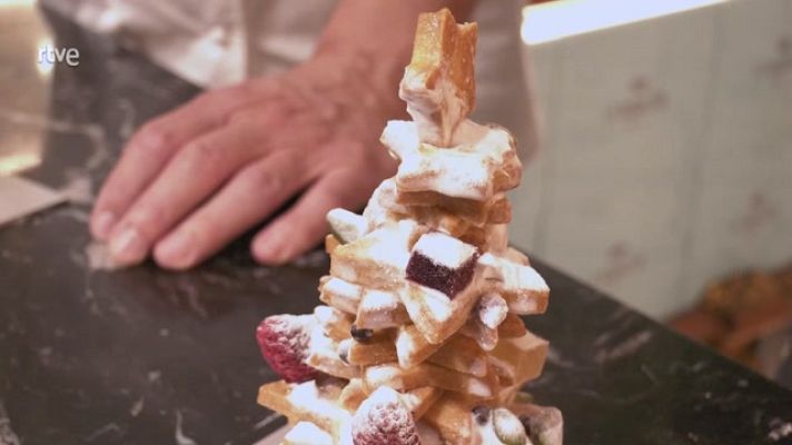 Aquí la Tierra -  Árbol de galletas crujientes de vainilla