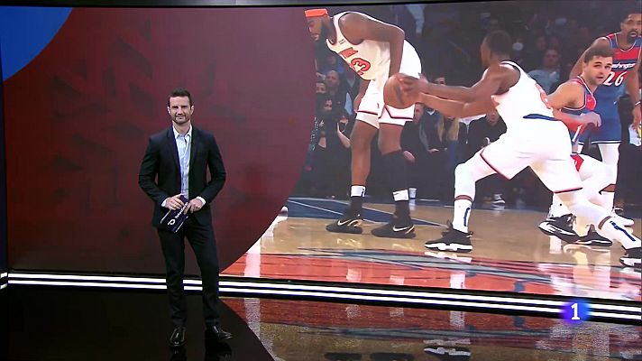 Telediario Fin de Semana - La NBA no para: del mate de Clarkson a los triples de Curry