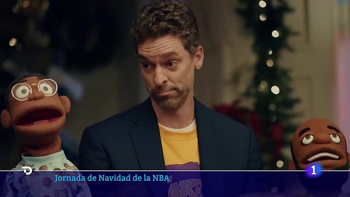 Telediario Fin de Semana - La NBA cumple la tradición: básket en Navidad en Nueva York