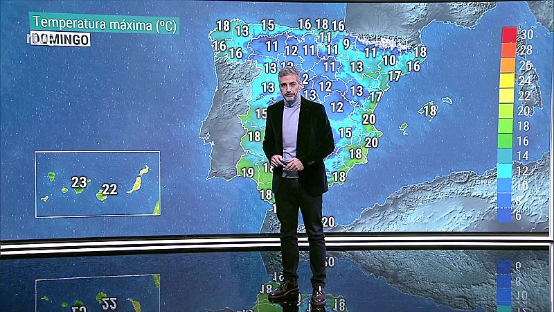 Posibles nieblas persistentes en las depresiones del nordeste. Intervalos de viento fuerte en el Estrecho - ver ahora