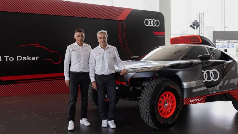 Carlos Sainz: "Intentar ganar el Dakar con un híbrido es un reto inmenso" -- Ver ahora