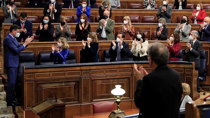 Telediario 1 - El Congreso da el aval definitivo a los Presupuestos y el Gobierno se garantiza la estabilidad