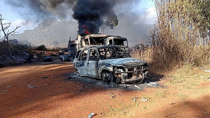 Telediario 2 - Save the Children confirma el asesinato de dos de sus trabajadores en Birmania