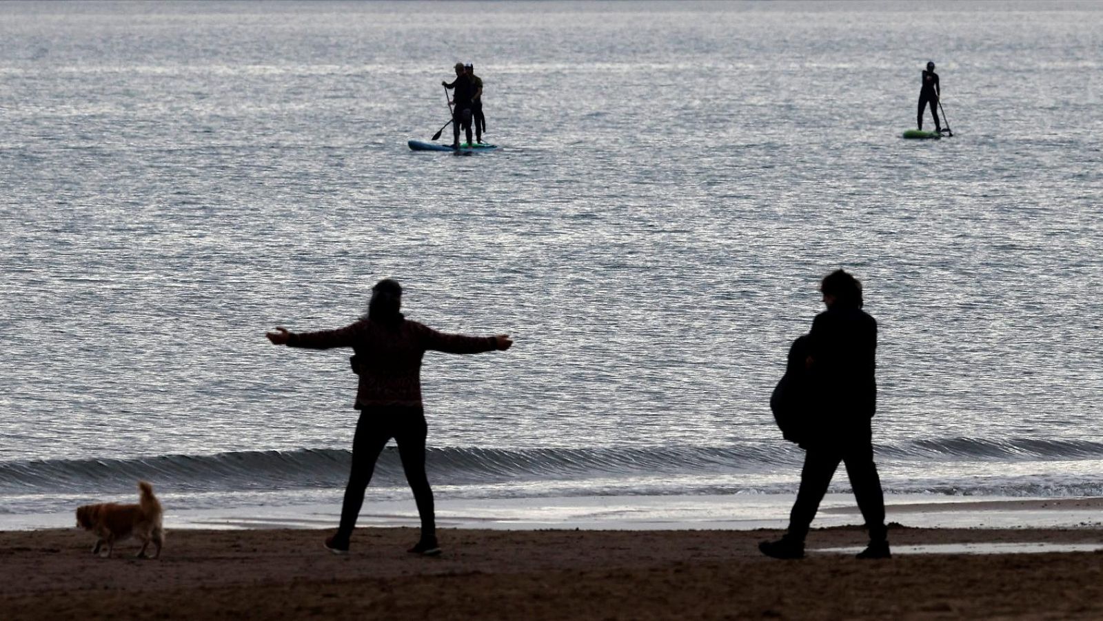 Fuertes vientos en el litoral gallego y en Tarragona