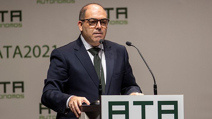 Lorenzo Amor (vicepresidente CEOE): "Lo lógico es que los partidos que sustentan al Gobierno acepten lo pactado en la reforma laboral"