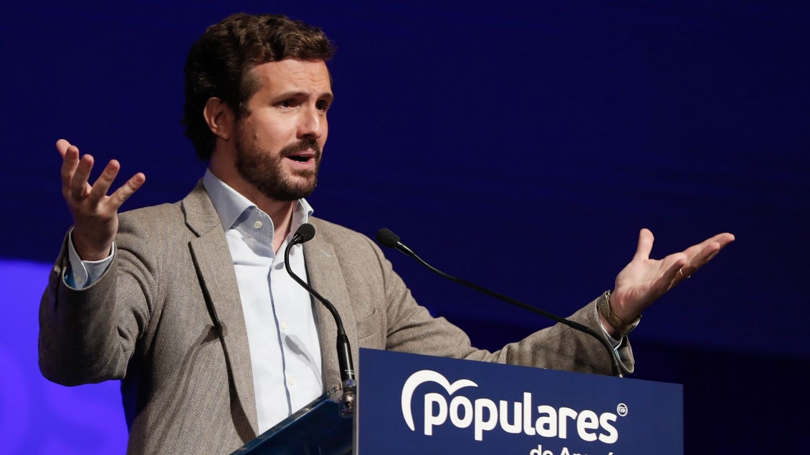 Casado: "Seguimos reclamando una reforma para que los jueces elijan a sus representantes"