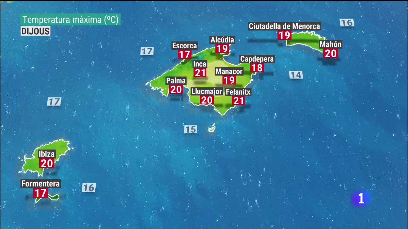 El temps a les Illes Balears - 29/12/21