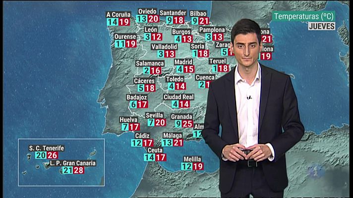 El tiempo en la Comunitat Valenciana - 29/12/21