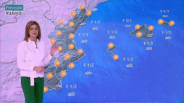 Nieblas localmente persistentes en ambas mesetas