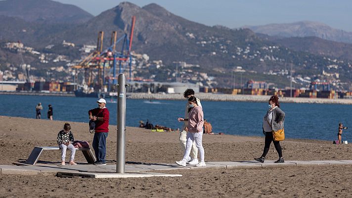 Temperaturas por encima de los valores habituales en el último día del año