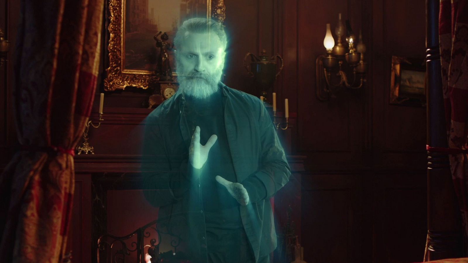 José Mota imita a Miguel Bosé en su fase antivacunas y afónico - Especiales Nochevieja con José Mota | Ver