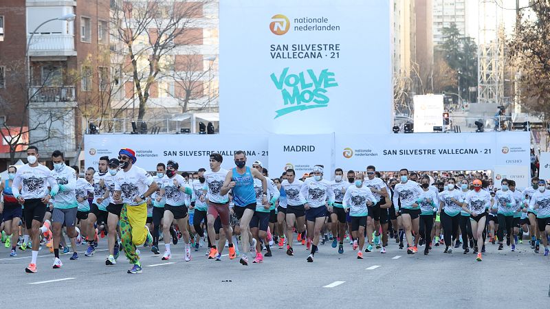 Las calles de Madrid volvieron a disfrutar de la San Silvestre Vallecana