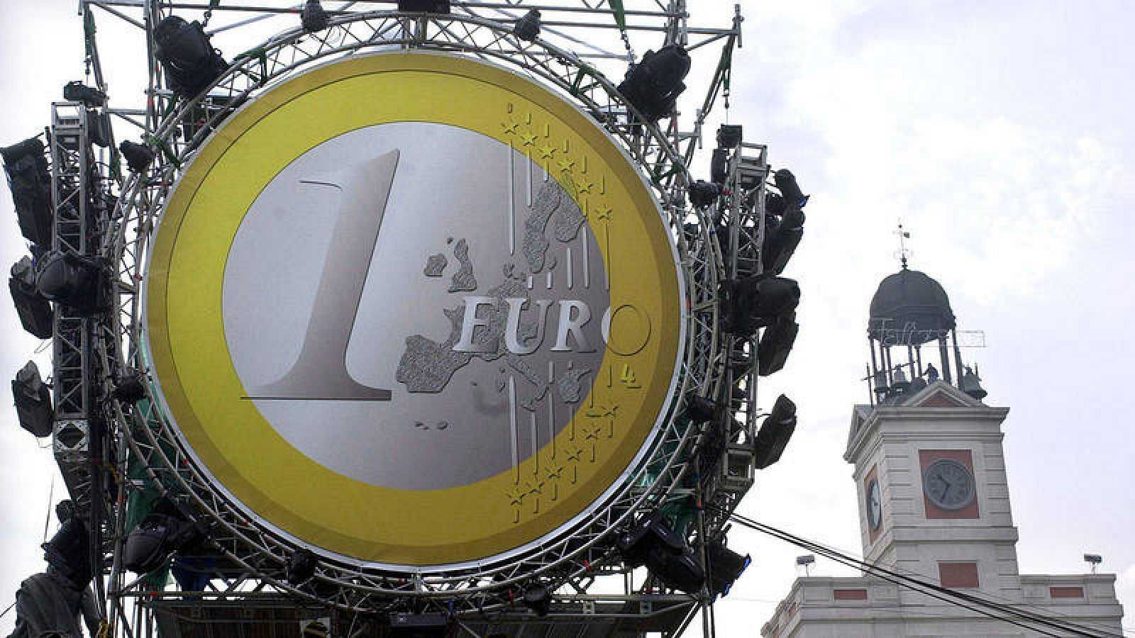Entrada de españa en el euro