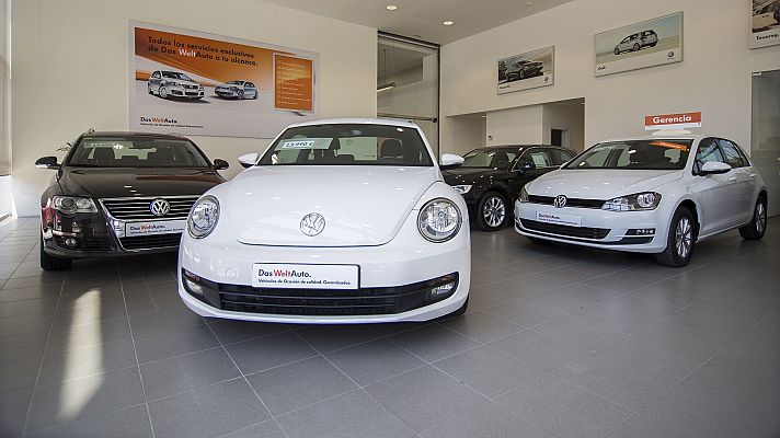 Telediario 1 - Las matriculaciones no alcanzan las cifras previas a la pandemia: se han producido un 32 % menos que en 2019