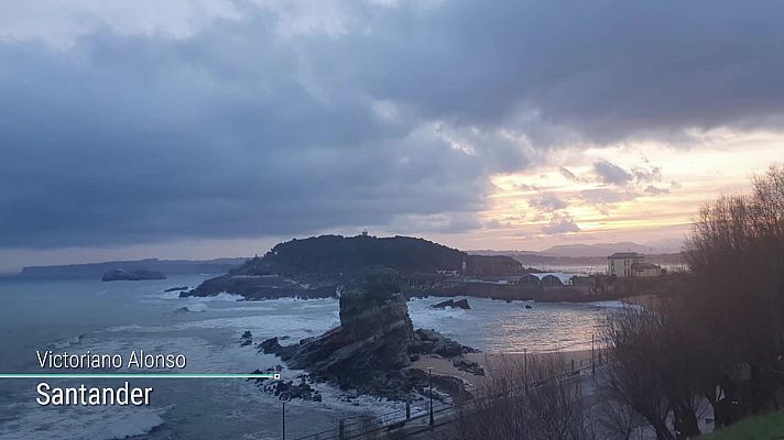 Intervalos de viento fuerte en Galicia, Cantábrico y zonas del área mediterránea