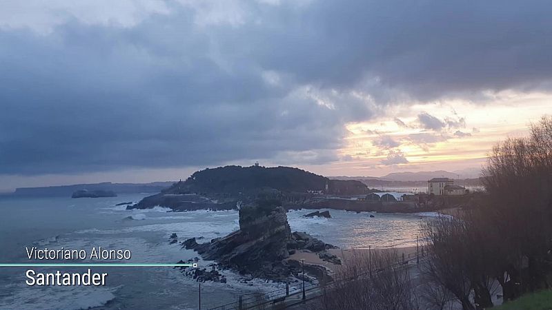 Intervalos de viento fuerte en Galicia, Cantábrico y zonas del área mediterránea - ver ahora